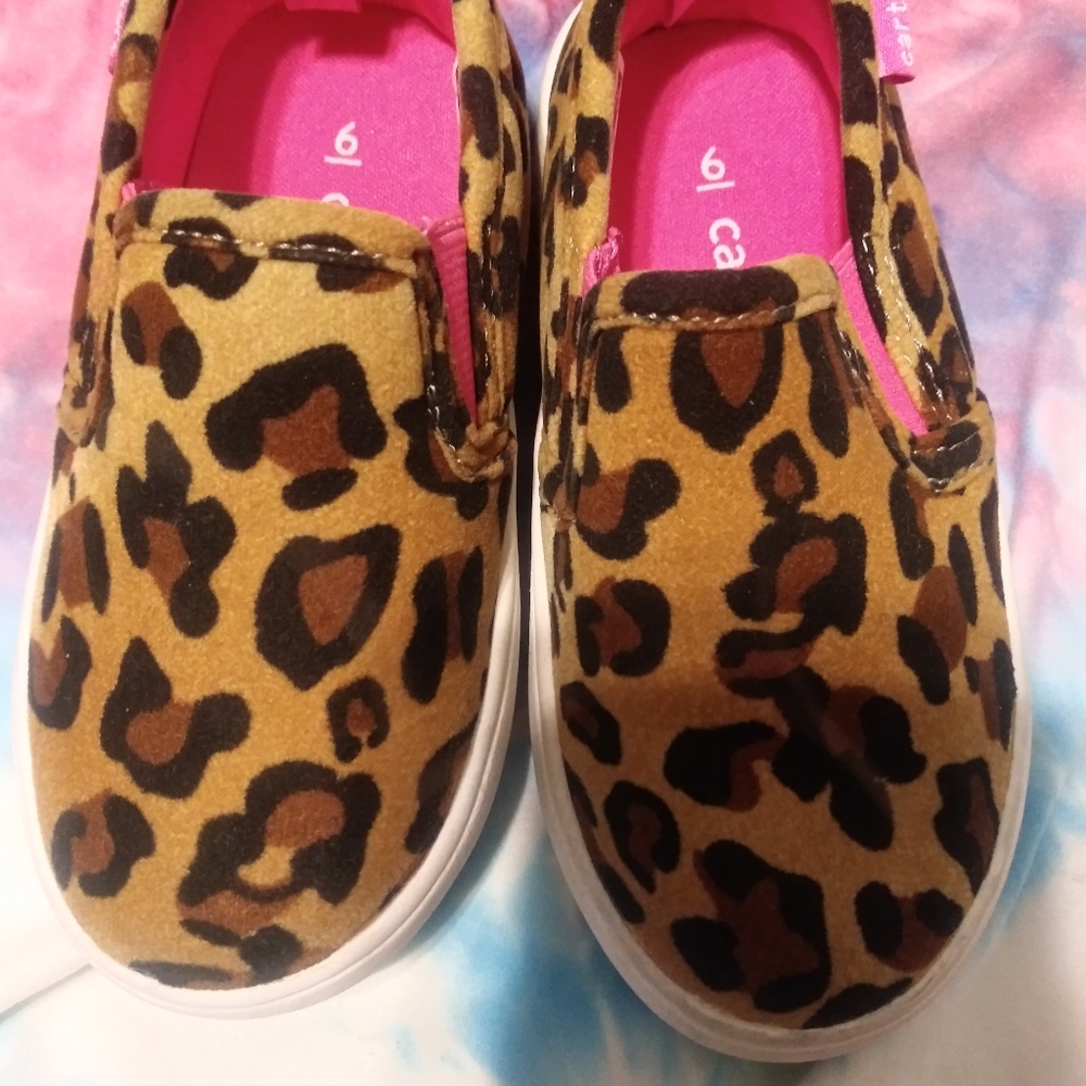 Carter's cheetah sneakers